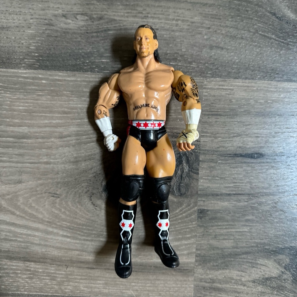 WWE Wrestling Action Figure Toy CM Punk 2004 Jakks 7" WWF ECW